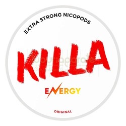 Pouch nicotina Killa Energy Strong 16 mg/g (12,8 mg/pouch)