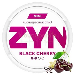 Pouch nicotina ZYN Black Cherry 7,5 mg/g (3 mg/pouch) Pouch-uri cu nicotina, Pouch nicotina ZYN Black Cherry 7,5 mg/g (3 mg/pouch), TuburiAparate.ro