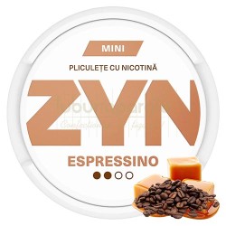 Pouch nicotina ZYN Espressino 7,5 mg/g (3 mg/pouch) Pouch-uri cu nicotina, Pouch nicotina ZYN Espressino 7,5 mg/g (3 mg/pouch), TuburiAparate.ro