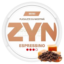 Pouch nicotina ZYN Espressino Strong 15 mg/g (6 mg/pouch) Pouch-uri cu nicotina, Pouch nicotina ZYN Espressino Strong 15 mg/g (6 mg/pouch), TuburiAparate.ro