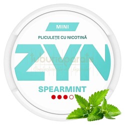 Pouch nicotina ZYN Spearmint Strong 15 mg/g (6 mg/pouch) Pouch-uri cu nicotina, Pouch nicotina ZYN Spearmint Strong 15 mg/g (6 mg/pouch), TuburiAparate.ro