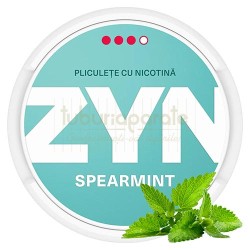 Pouch nicotina ZYN Spearmint Extra Strong 12 mg/g (9 mg/pouch) Pouch-uri cu nicotina, Pouch nicotina ZYN Spearmint Extra Strong 12 mg/g (9 mg/pouch), TuburiAparate.ro