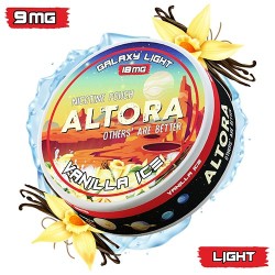 Pouch nicotina Altora Vanilla Ice Galaxy Light (9 mg/pouch)