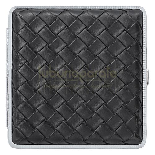 Tabachera Metalica DM 32 Braided Tabachera confectionata din metal pentru tigari king size DM 32 Braided