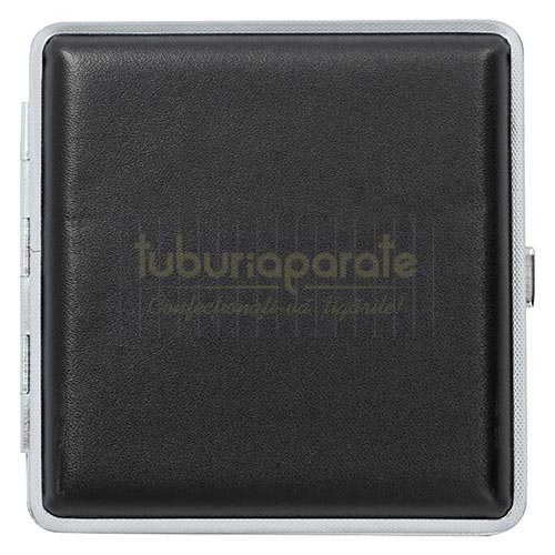 Tabachera Metalica DM 33 Black Tabachera metalica cu capacitate de 20 tigari standard DM 33 Black
