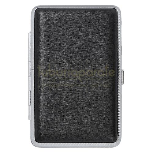 Tabachera Tigari Gentelo 4 Slim Black (100 MM) Tabachera pentru tigari Gentelo 4 Slim Black cu suport tigari din banda elastica