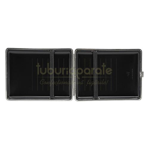 612941 Tabachera tigari Von Hofe Black (100 mm) Tabachera pentru tigari din piele naturala marca von Hofe Black 100 mm