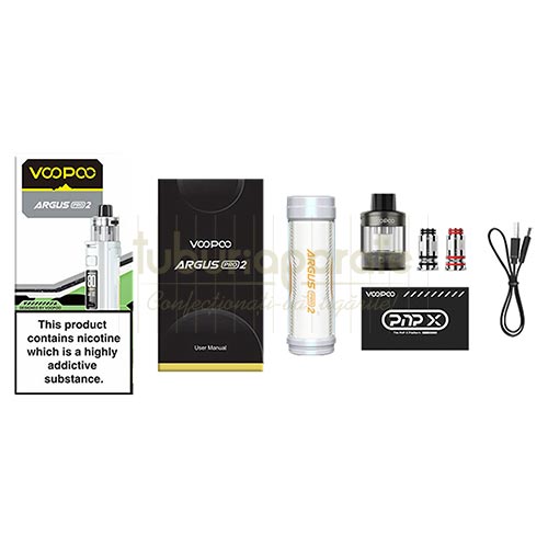 Tigara electronica Voopoo Argus Pro 2 Space Gray Kit complet tigara electronica cu capacitate baterie de 3000 mAh Voopoo Argus Pro 2 Space Gray