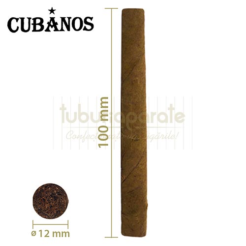 Tigari de foi Cubanos Senoritas Naturel 241g (50) Cutie din lemn cu 50 de tigari de foi Cubanos Senoritas Naturel de 241g