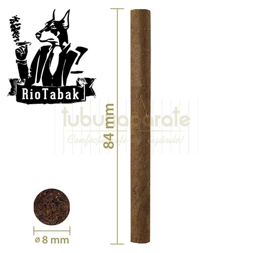 Tigari de foi RIO Classic Filter by RioTabak 65g (50) Tigari de foi cu filtru RIO Classic Filter by Riotabak in pachet de 65g si 50 de bucati