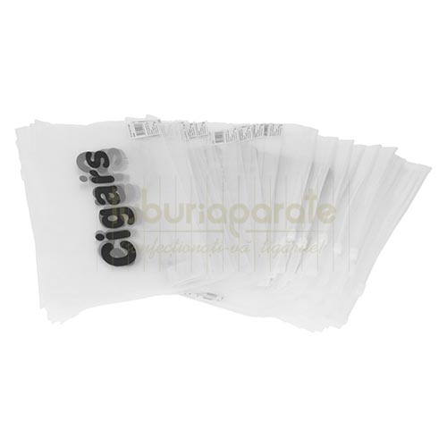 Pungi Ziplock Trabucuri (transparente) Pungi Ziplock transparente pentru transportat trabucuri