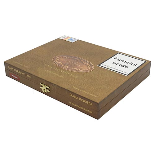 Trabucuri Casa Turrent 1880 Collection Maduro (10) Cutie de lemn cu 10 trabucuri mexicane de vanzare de tarie tare Casa Turrent 1880 Collection Maduro