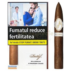 Trabucuri Davidoff Millennium Piramides Cello (4)