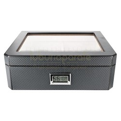 600369 Humidor Trabucuri Carbon Optic