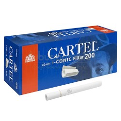 Tuburi tigari Cartel I-Conic Long (20 mm) 200 Tuburi  Tigari, Tuburi tigari Cartel I-Conic Long (20 mm) 200, TuburiAparate.ro