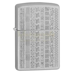 151958 Bricheta Zippo Geometric Pattern