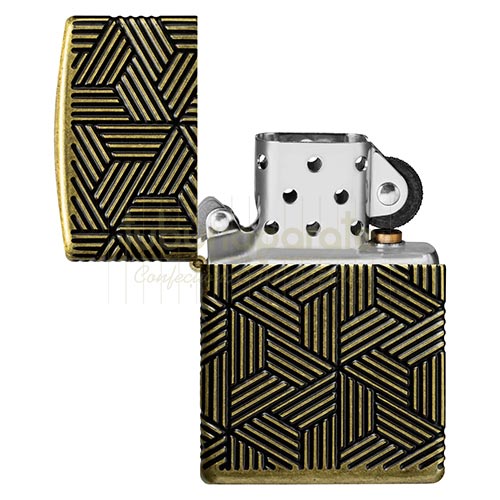152493 Bricheta Zippo Crosshatch Bricheta metalica Zippo Crosshatch editie limitata z luxury