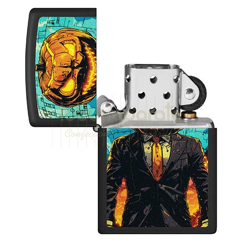 152525 Bricheta Zippo Haunted Pumpkin Bricheta Zippo Haunted Pumpkin confectionata din metal functionala cu benzina