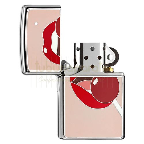 152545 Bricheta Zippo Lollipop Bricheta din metal cu benzina Zippo Lollipop