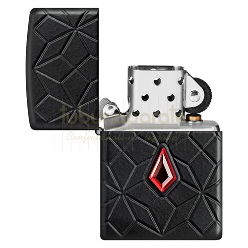 152547 Bricheta Zippo Crystal Motif Bricheta editie limitata Z Luxury Zippo Crystal Motif cu gravura 360 grade