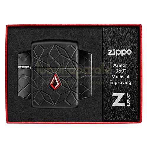 152547 Bricheta Zippo Crystal Motif Bricheta editie limitata Z Luxury Zippo Crystal Motif cu gravura 360 grade