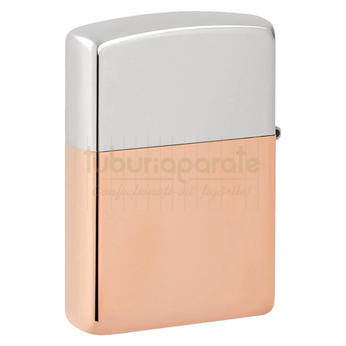 259500 Bricheta Zippo Bimetal Copper/Sterling Bricheta Zippo originala reincarcabila cu benzina editie limitata Bimetal Copper/Sterling