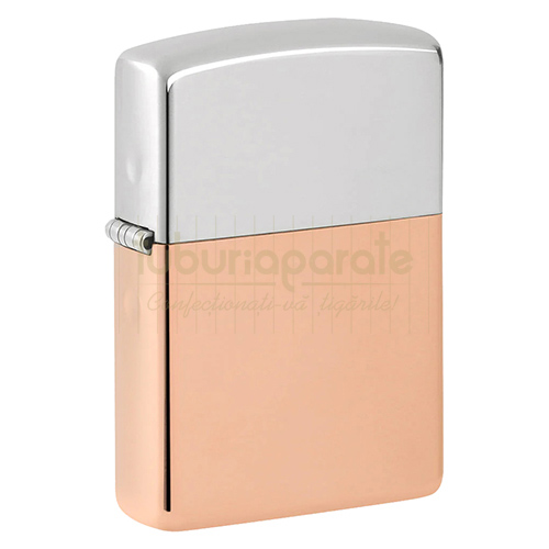 259500 Bricheta Zippo Bimetal Copper/Sterling Bricheta Zippo originala reincarcabila cu benzina editie limitata Bimetal Copper/Sterling