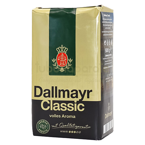 Cafea macinata Dallmayr Classic (500g) Pachet cu 500g cafea macinata Dallmayr Classic cu aroma naturala