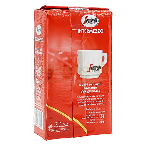 Cafea macinata Segafredo Intermezzo (250g) Pachet de 250g cu cafea macinata Segafredo Intermezzo de tip Arabica si Robusta