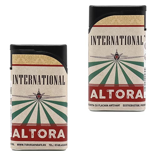 Bricheta Antivant Altora International Jet Bricheta Altora International Jet cu flacara antivant reincarcabila cu gaz