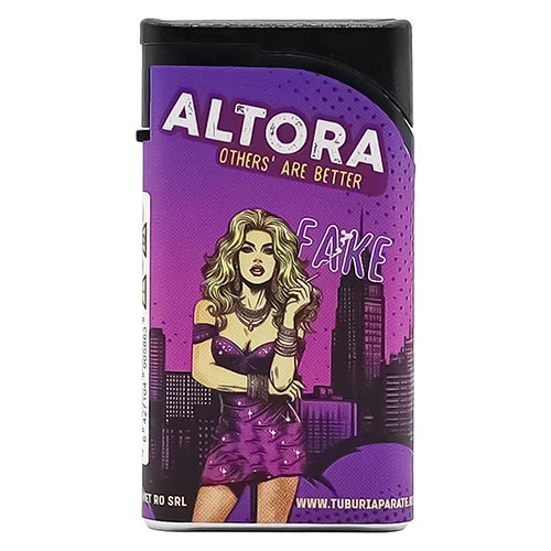 Bricheta Antivant Altora Original vs Fake Jet Bricheta cu carcasa metalica Altora Original vs Fake Jet cu flacara antivant