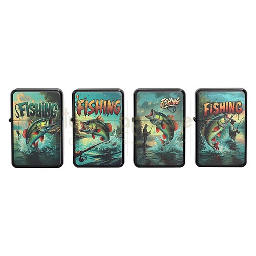 Bricheta Metalica DM13 Fishing Bricheta metalica pentru pescari cu print DM 13 Fishing