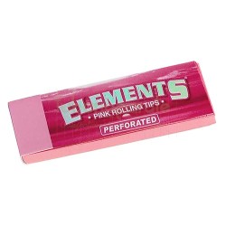 Filter Tips Elements Pink Perforated (50)
