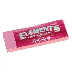Filter Tips Elements Pink Perforated (50)