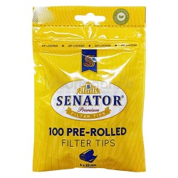 Filtre tigari Senator Pre-Rolled Slim Long 6/22 mm (100)