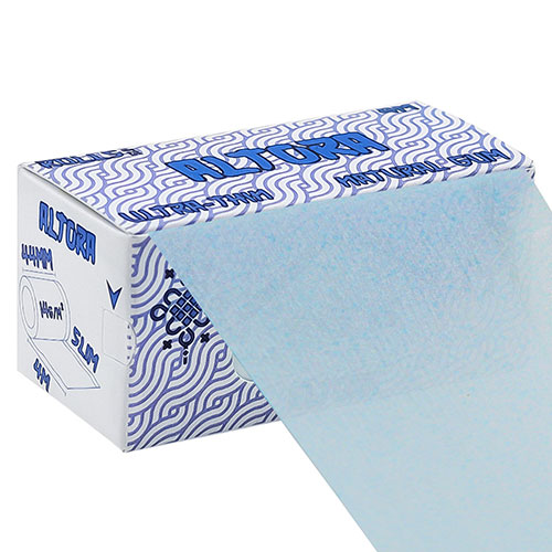 Foite Altora Fook Mi Slim Rola Blue (4m) Foite de culoare albastra pentru rulat tutun in rola cu lungimea de 4m Altora Fook Mi Slim Blue