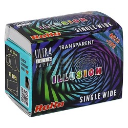 Foite la rola, Foite Rollo Illusion Single Wide Rola + Filtre Carton (4 m), TuburiAparate.ro