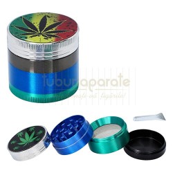 Grinder DM 19 Rasta Leaf