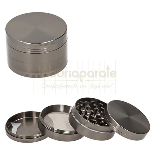 Grinder Dreamliner 53 Gunmetal Grinder metalic pentru maruntit tutun marca Dreamliner 53 Gunmetal