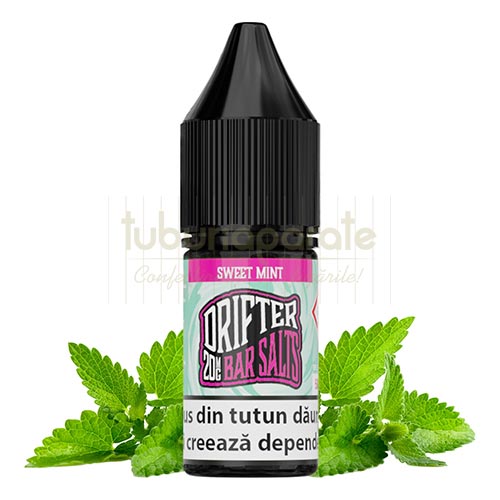 Lichid Drifter Sweet Mint 10 ml (20mg/ml) Lichid vape cu nicotina Drifter Sweet Mint 10 ml cu compozitia 50VG 50PG