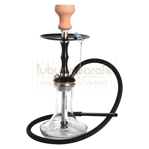 Narghilea Dream Clear Istanbul Black 46 CM Narghilea pentru fumat Dream Clear Istanbul Black cu inaltimea de 46 cm