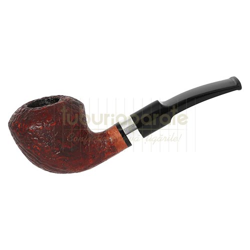Pipa Angelo 72 Wood Crackle (briar) Pipa de vanzare confectionata din briar cu mustiuc acrilic marca Angelo 72 Wood Crackle