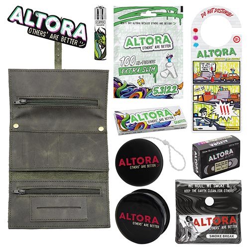 Borseta Altora Forest (Piele Naturala) Roll Your Own Borseta din piele naturala de calitate marca Altora Forest confectionata manual