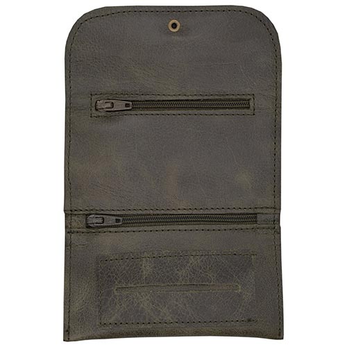 Portofel Tutun Altora Emerald Crew (piele naturala) Portofel din piele naturala pentru tutun marca Altora Emerald Crew cu suport pentru foite
