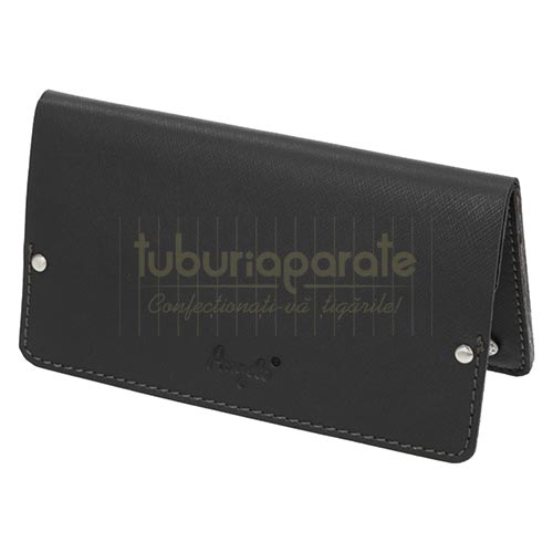 861343 Portofel Tutun Angelo Black Brown (piele) Portofel din piele pentru tutun marca Angelo Black Brown cu lungimea de 16 cm
