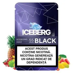 Pouch nicotina Iceberg Nicotine Cotton Strips Black (13 mg/strip)