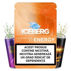 Pouch nicotina Iceberg Nicotine Cotton Strips Energy (13 mg/strip)