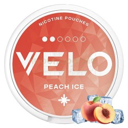 Pouch nicotina Velo Peach Ice (6 mg/pouch)
