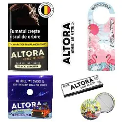 5 x Tutun Altora Black Virginia 30g + Produse Altora + Transport Gratuit