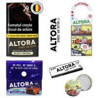 5 x Tutun Altora Black Virginia 30g + Produse Altora + Transport Gratuit